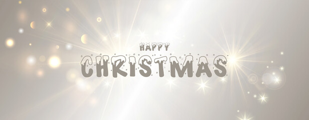 A vibrant and festive illustration celebrating Christmas with bright colors and joyful imagery