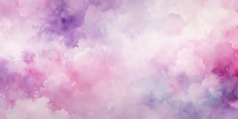 Fototapeta premium Abstract Pastel Watercolor Cloud Background for Design Projects