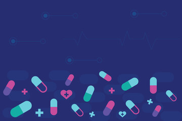 Creative Abstract Medical background design