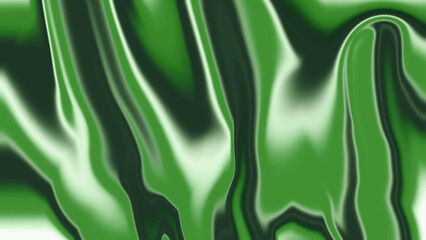 Modern liquid background. Abstract green liquid fluid texture. Liquify Abstract Pattern with Black 