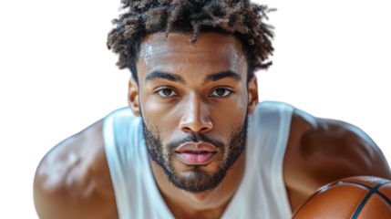 football player isolated on white background