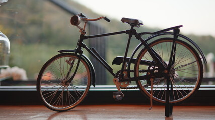 Fototapeta premium Antique bicycle model