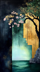Minimalistic. Surreal. Whimsy: abstract concepts charm. Whimsical elements transform something magical.