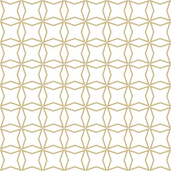A seamless pattern with lines in a simple style.