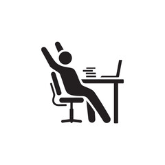 Fototapeta premium finished icon symbol sign vector