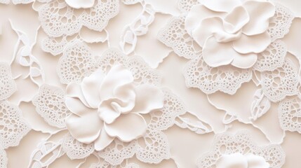 Delicate floral patterns home decor textile design elegant setting close-up aesthetic appeal