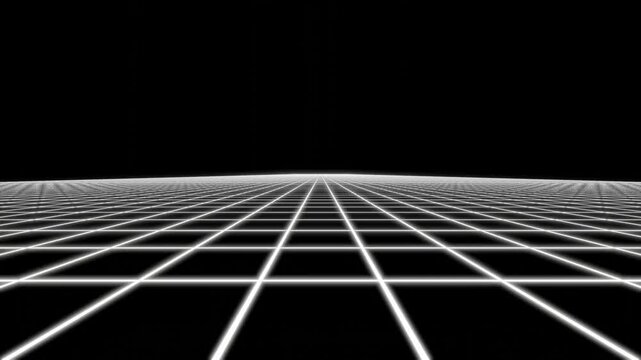 Grid perspective animation is suitable for video backgrounds