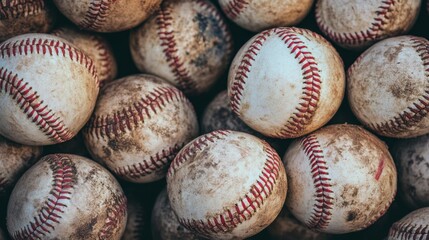 Baseball action field sports equipment outdoor aerial view game preparation for enthusiasts