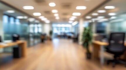 Modern office space corporate environment workspace design bright atmosphere professional aesthetic productivity focus
