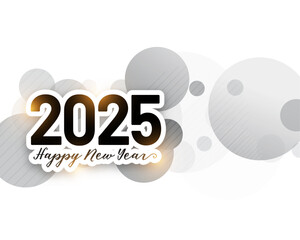 papercut style 2025 new year holiday card