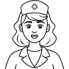 female nurse character