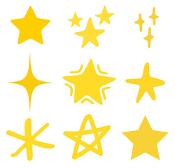 Fototapeta premium set of star