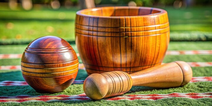 Traditional Chilean game of emboque with wooden cup and ball , Chile, game, traditional, culture, entertainment, wooden, cup