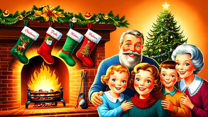 Fototapeta premium クリスマスカード