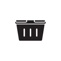shopping basket icon symbol sign vector