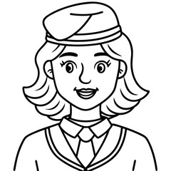 flight attendant avatar