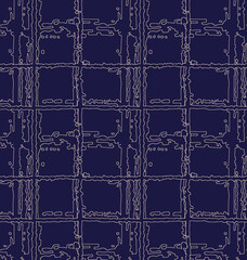 Naklejka premium Seamless Pattern with Cute Daisy Flowers and Pansies. Feminine Texture in Country Style for Cloth, Textile, Wallpaper.