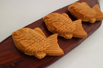 Korean winter snack. Bungeoppang street food