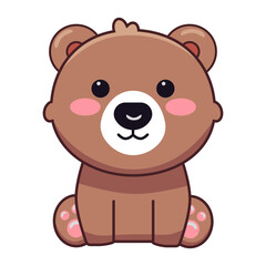 cute bear vector illustration