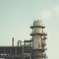 Obraz premium plant tower industrial