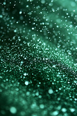Fototapeta premium Emerald Green Glitter Abstract Background