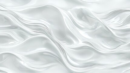 Fototapeta premium a seamless texture of water wave, in the color of white