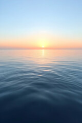 Fototapeta premium Ocean Sunset Background Image