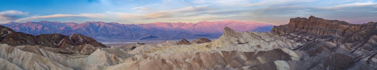 Zabriskie Point Sunrise at Death Valley National Park