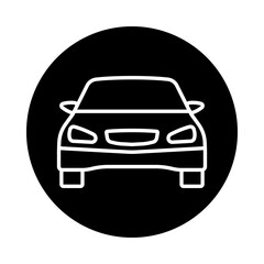 Obraz premium Car icon illustration