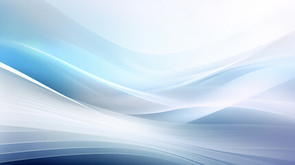 Abstract blue wavy with blurred light curved lines background, Abstract light blue and white wave background.