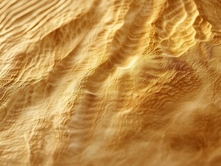 Abstract textured golden sand dune background.
