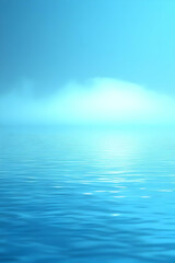 Obraz premium Serene Ocean Background Illustration