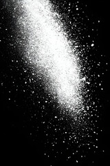 Fototapeta premium White Particle Explosion Abstract Background