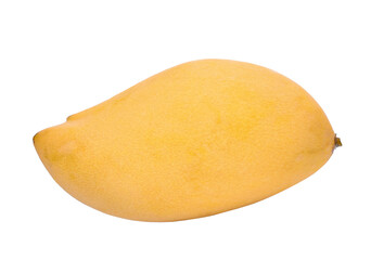 whole of ripe mango fruit isolated, png