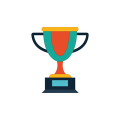  Nice trophy vector illustration icons