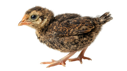 Fototapeta premium Cute and Adorable Young Bird Exploring Its Surroundings with Curiosity and Innocence