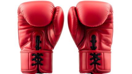 Dynamic Red Boxing Gloves: A Symbol of Strength and Determination in Sports and Fitness