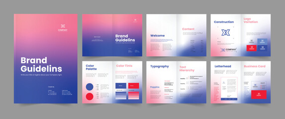 Brand Guideline Brand Book Guidelines Brand Identity Guidelines