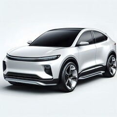 Naklejka premium Professional 3D Car Model Photography