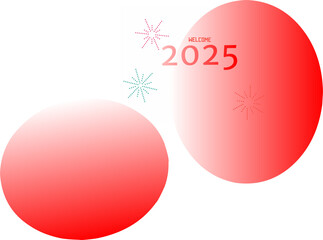 vector happy new year 2025