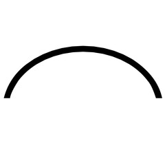 Semicircle arc