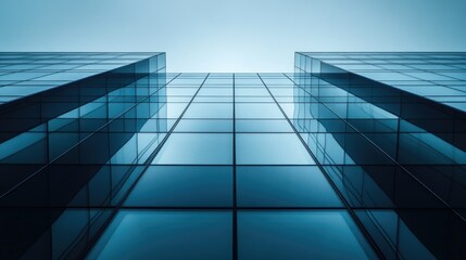 Obraz premium Modern Sleek Office Building in Poznan