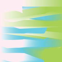 Abstract background with colorful gradient. Vibrant graphic wallpaper with stripes design. Fluid 2D illustration