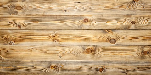Naklejka premium Rustic Light Brown Wooden Planks Background Texture Image