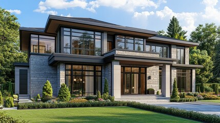 Modern Luxury Home in Scenic Surroundings