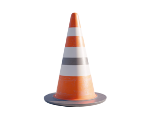 a close up of a cone