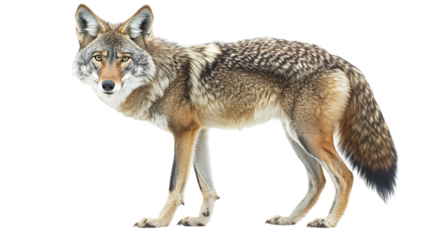 wolf isolated on white background