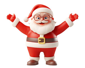 a cartoon of a santa claus © Nicolae