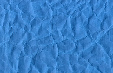 Obraz premium blue paper texture, crumpled paper