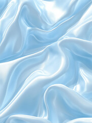 Fototapeta premium Serene Soft Blue and White Fabric Texture, Clean and Noise-Free